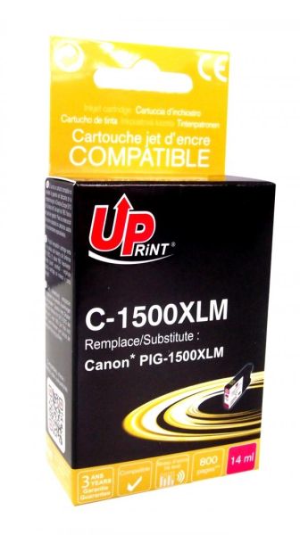Ink cartridge UPRINT PGI1500 CANON, Magenta