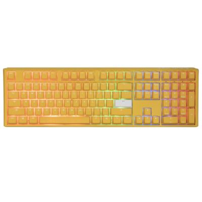 Геймърскa механична клавиатура Ducky One 3 Yellow Full-Size, Cherry MX Clear
