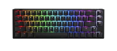 Mechanical Keyboard Ducky One 3 Classic SF 65%, Hotswap Cherry MX Clear RGB, PBT Keycaps