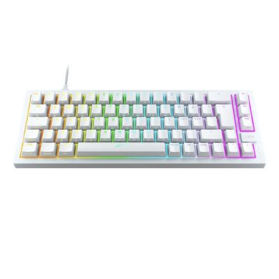 Mechanical Keyboard XTRFY K5 Transperant White, 65% Hotswap RGB UK Layout Kailh Red