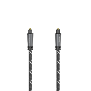 Audio Optical Fibre Cable HAMA ODT plug (Toslink), metal, 1.5 m