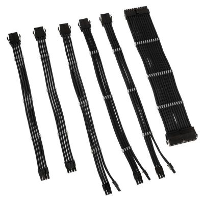 Sleeved Extension Cable Kit Kolink Core, Black