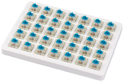Keychron Switches for mechanical keyboards Cherry MX Blue RGB Switch Set 35 pcs