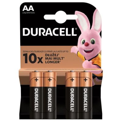 DURACELL BASIC Alkaline Battery LR6 / 4 pcs. pack / 1.5V