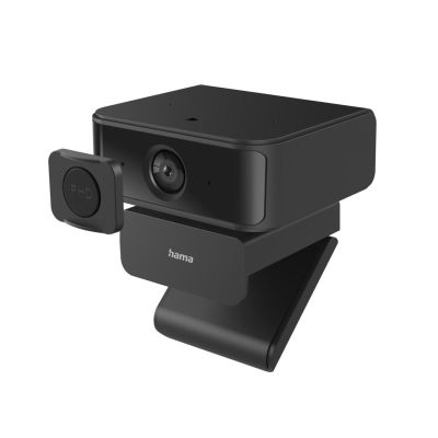 Hama "C-650 Face Tracking" PC Webcam, 1080p, USB-C, for Video Chat / Conferences