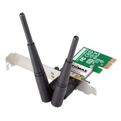 Wireless PCI Express Adapter EDIMAX EW-7612PIN, Realtek, 2.4Ghz, 802.11n/g/b
