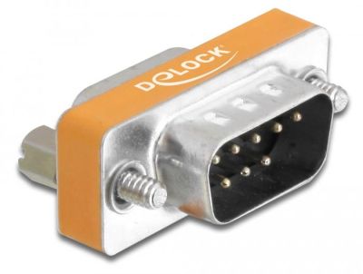 Adapter DeLock D-Sub 9 pin male > D-Sub 9 pin female