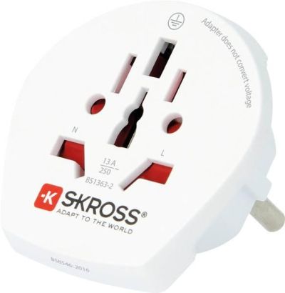 Skross 1.500211-E Travel adapter CA W to EU