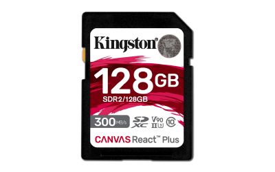 Memory card Kingston Canvas React SDXC 128GB, UHS-II
