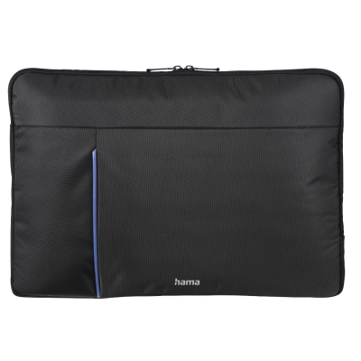 Hama "Cape Town" Laptop Sleeve, up to 40 cm (15.6"), black/blue