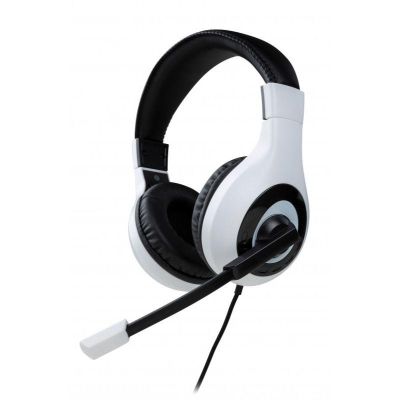 Gaming headset Nacon Bigben PS5 Official Headset V1 White, Microphone, White