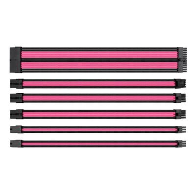 Sleeved Cable Extension Kit Thermaltake TtMod Black/Pink