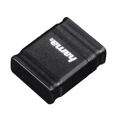 Hama "Smartly" USB Flash Drive, USB 2.0, 64 GB, 10 MB/s, black