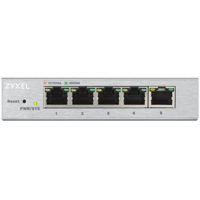 Switch ZyXEL GS-1200-5, 5 Ports, Gigabit, webmanaged