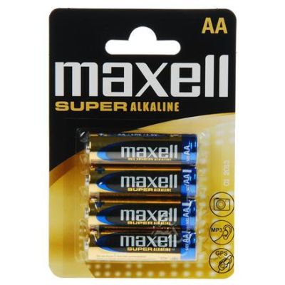 MAXELL Super Alkaline Batteries LR-6 XL /4 pcs./ 1.5V MAXELL