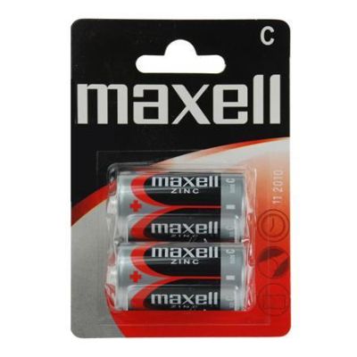 Zinc mangan battery MAXELL  R14  2 pcs.  1.5V