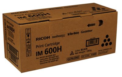Тонер касета Ricoh IM 600H, За Ricoh P801, IM600F, 40000 копия, Черен