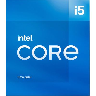 Процесор Intel Rocket Lake Core i5-11400, 6 Cores, 2.60Ghz (Up to 4.40Ghz), 12MB, 65W, LGA1200, BOX