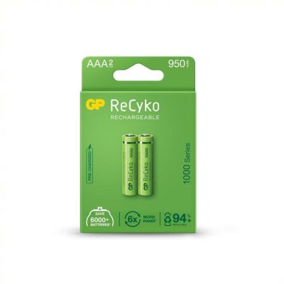 Rechargeable battery GP R03 AAA 1000mAh NiMH 100AAAHCE-EB2 2pc in blister GP