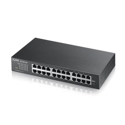 Switch ZYXEL GS1100-24E, 24 ports, Gigabit, Rack-mount