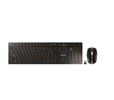 Keyboard Set CHERRY DW 9100 SLIM, Wireless, Black/Bronze