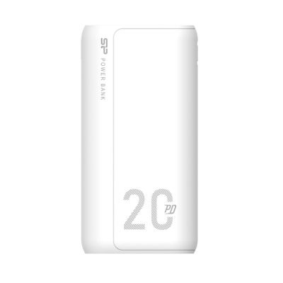 Външна батерия Silicon Power QS15, 20000 mAh, Бял