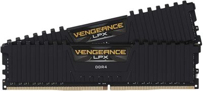 VENGEANCE® LPX 16GB (2 x 8GB) DDR4 DRAM 3200MHz C16 AMD Ryzen Memory Kit - Black