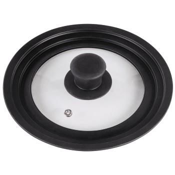 Xavax Universal Lid with Steam Vent for Pots and Pans, 16, 18, 20 cm, glass