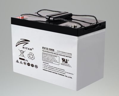 Lead Battery /for electric vehicles/ RITAR (EV12-100S) 12V / 100Ah 306/ 168/ 211 mm 