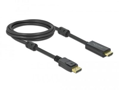 Delock Active DisplayPort 1.2 to HDMI Cable 4K 60 Hz 2 m