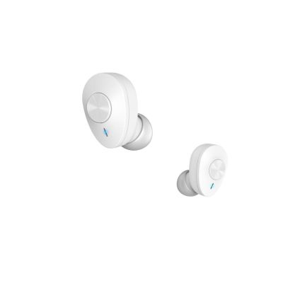 Hama "Freedom Buddy" Bluetooth® Headphones, True Wireless, In-Ear, Bass Boost, white