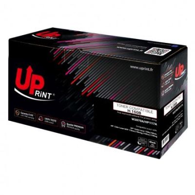 Тонер касета UPRINT HP W2070A, HP 117A, HP Color 150a/150nw/ MFP 178nw/179fnw, 1000k, Черен