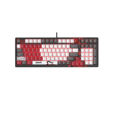 Геймърска механична клавиатура A4tech Bloody S98 Naraka, RGB, Red switch, Черен
