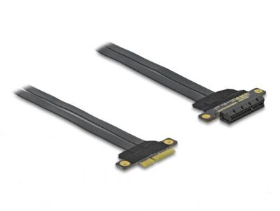 Delock Riser Card PCI Express x4 to x4 with flexible cable 30 cm