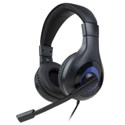 Gaming headset Nacon Bigben PS5 Official Headset V1 Black, Microphone, Black