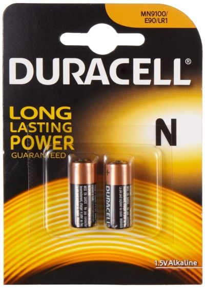 Battery DURACELL LR1 1.5V blister /2 batteries in pack/