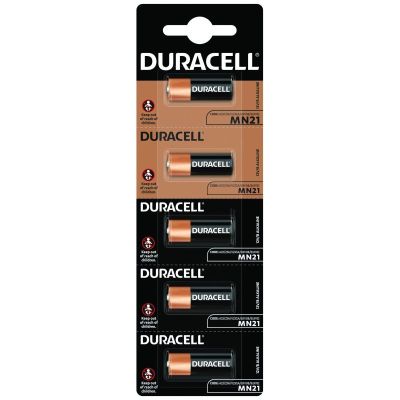 Алкална батерия DURACELL 12 V /5бр./pack цена за 1 бр./ за аларми А23 MN21