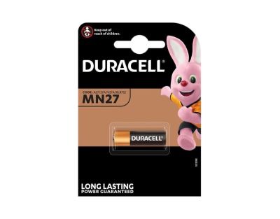 DURACELL Alkaline battery 12 V / Pack  1 pcs. / Alarm A27 LR27 MN27