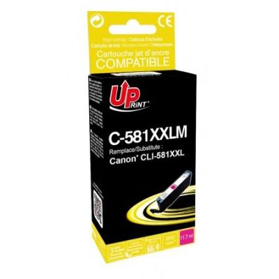 Ink cartridge UPRINT CLI-581 XXL, CANON PIXMA TS9150/TS6151/TS8152/TS6150, Magenta
