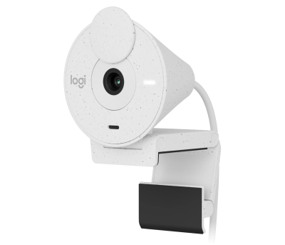 Web Cam with microphone LOGITECH Brio 300, Full-HD, USB-C White