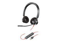 POLY Blackwire 3320 BW3320-M MICROSOFT TEAMS CERTIFIED USB-A STEREO USB HEADSET