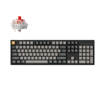 Mechanical Keyboard Keychron C2 Pro QMK/VIA Full-Size Keychron K Pro Red Switch White Backlight