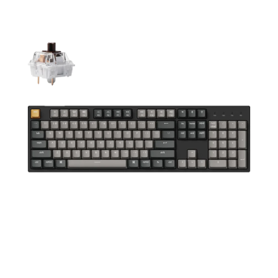 Mechanical Keyboard Keychron C2 Pro QMK/VIA Full-Size Keychron K Pro Brown Switch White Backlight