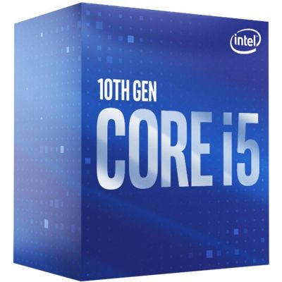 Процесор Intel Comet Lake-S Core I5-10400, 6 cores, 2.9Ghz, 12MB, 65W, LGA1200, BOX