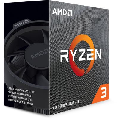 CPU AMD Ryzen 3 4300G, 4 Cores, 8 Threads, 3.8GHz, 6MB Cache, 65W, BOX