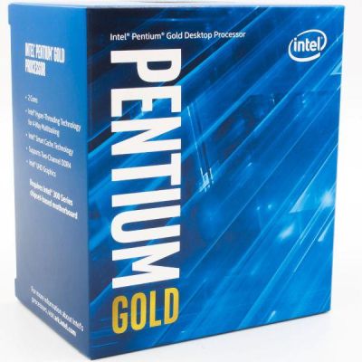 CPU Intel Pentium G6400, 4.0 GHz, 4M Cache, 58W,  FCLGA1200,  Intel UHD Graphics 610, Comet Lake, Box