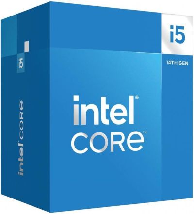 CPU Intel Raptor Lake Core i5-14400, 6P+4E Cores, 16 Threads (2.50 GHz Up to 4.70 GHz, 20MB, LGA1700), 65W, BOX