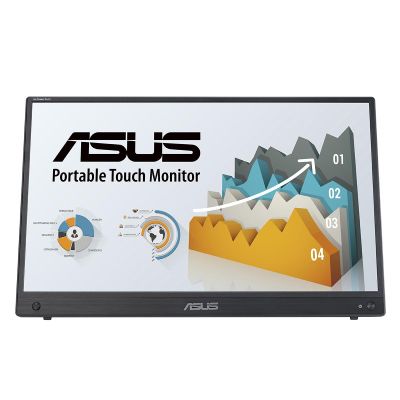 Монитор ASUS ZenScreen Touch MB16AHT, 15.6" FHD (1920x1080) IPS 10-Point Touch, USB Type-C, Mini HDMI