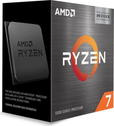 CPU AMD Ryzen 7 5700X3D, 8 Cores, 3.0GHz (Up to 4.1GHz), 96MB, 105W, AM4