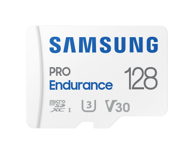 Memory card Samsung PRO Endurance microSD Card (2022), 128GB, Adapter